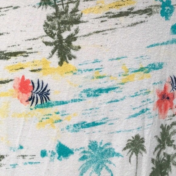 SO Tropical Beach Print Halter Style Swing Dress Size XSmall - Picture 9 of 14